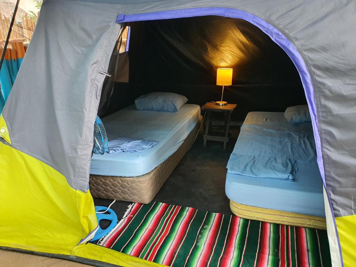 Camping Del Ritmo & Kite Club Hotell El Cuyo Exteriör bild