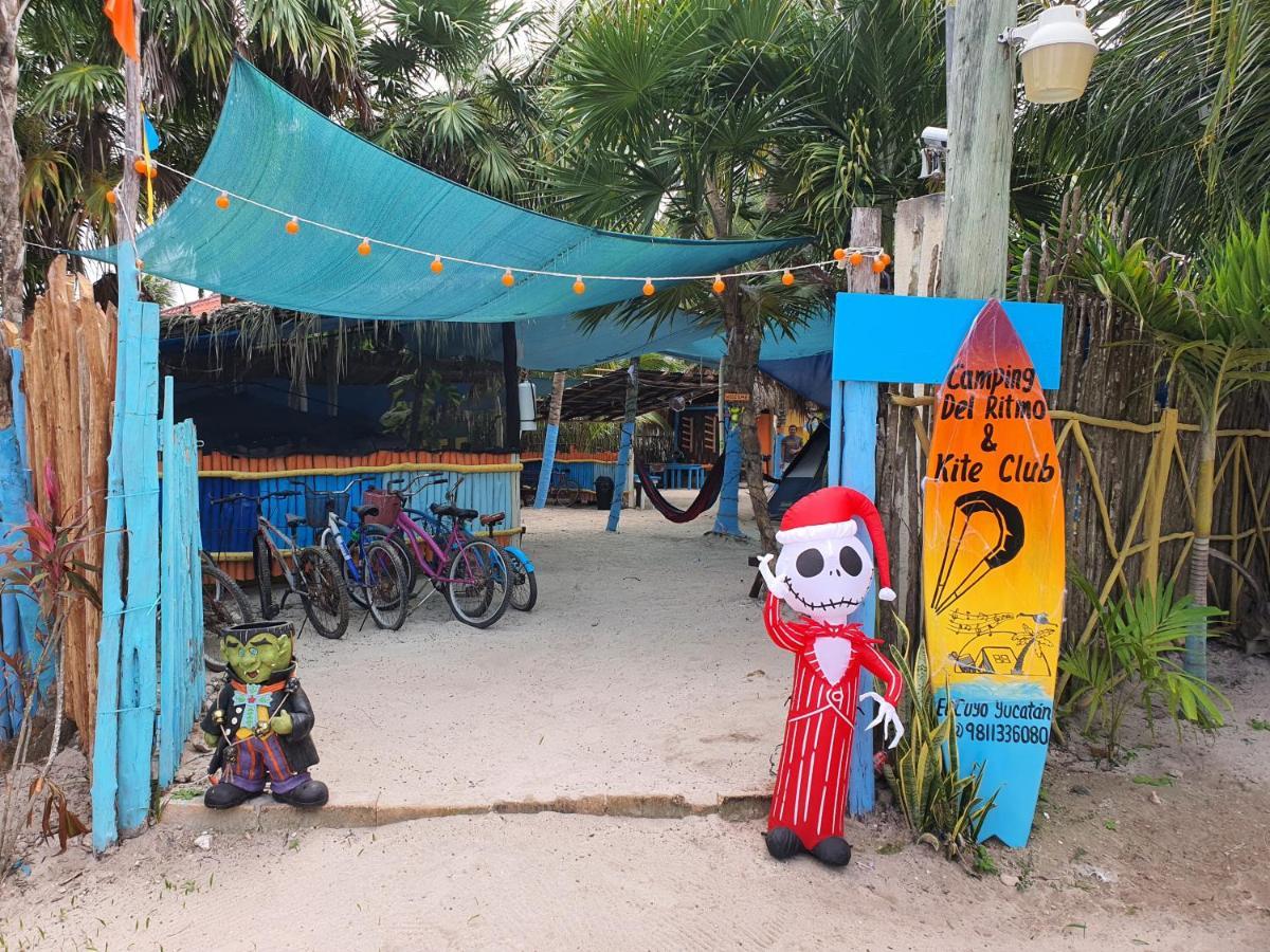 Camping Del Ritmo & Kite Club Hotell El Cuyo Exteriör bild