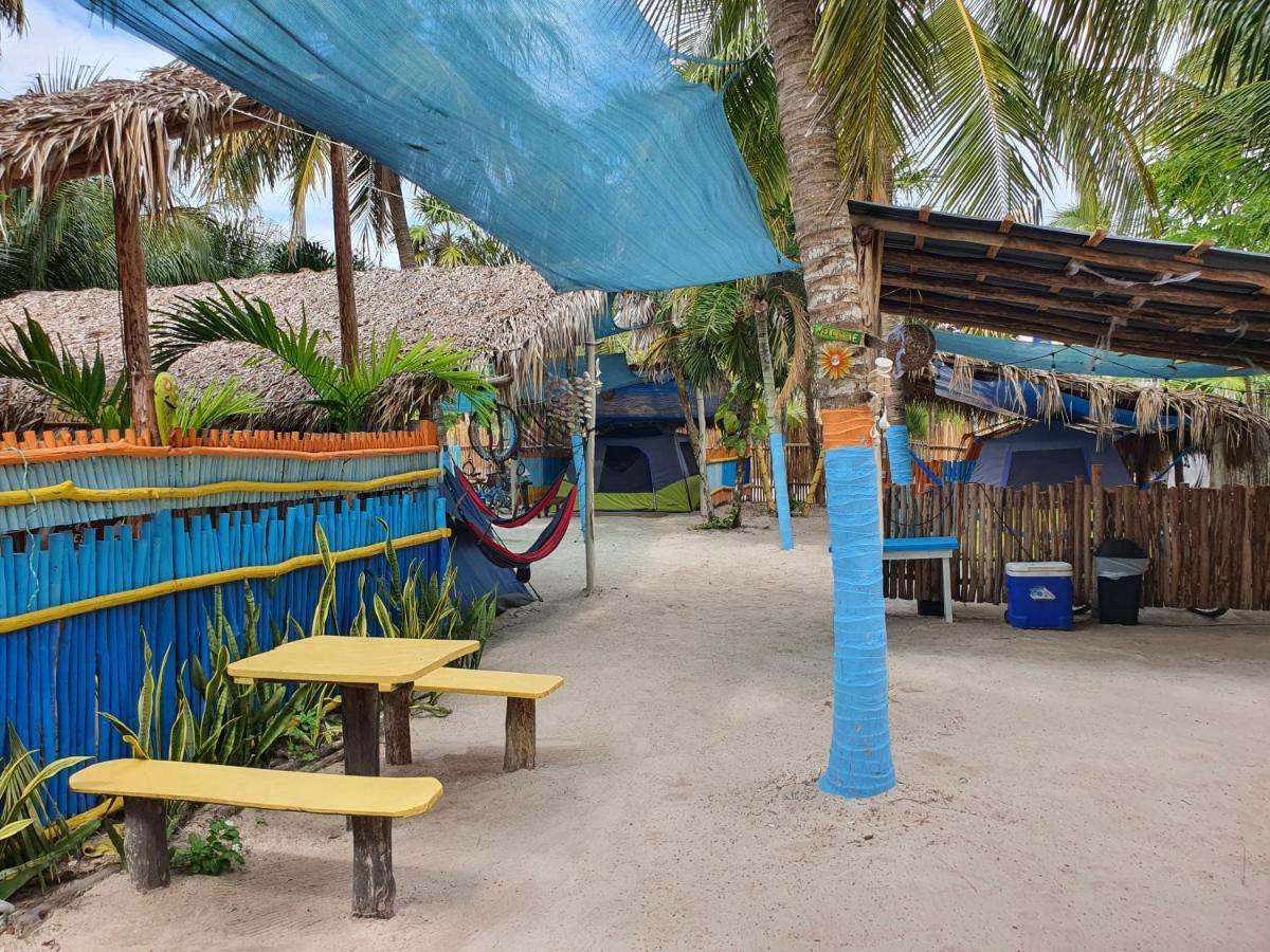 Camping Del Ritmo & Kite Club Hotell El Cuyo Exteriör bild
