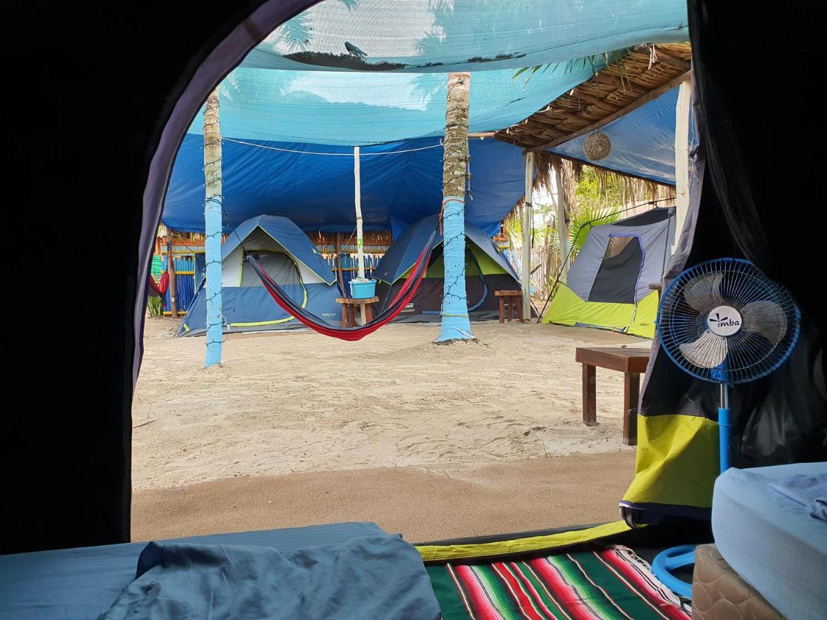 Camping Del Ritmo & Kite Club Hotell El Cuyo Exteriör bild