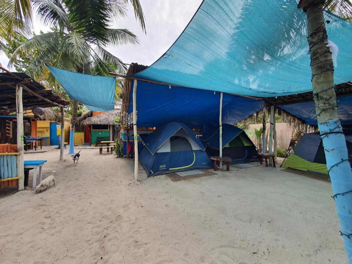 Camping Del Ritmo & Kite Club Hotell El Cuyo Exteriör bild