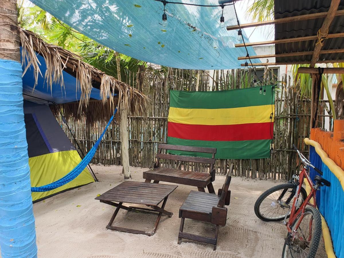 Camping Del Ritmo & Kite Club Hotell El Cuyo Exteriör bild